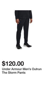 Sport Chek Under armour men's outrun the storm pants offer