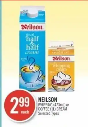 Shoppers Drug Mart NEILSON WHIPPING or COFFEE CREAM offer