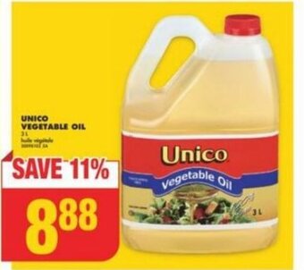 No Frills UNICO VEGETABLE OIL offer