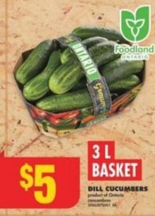 No Frills DILL CUCUMBERS offer