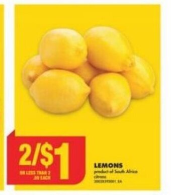 No Frills LEMONS offer