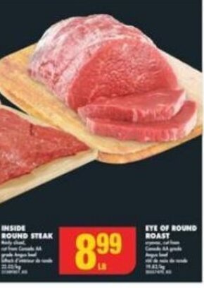No Frills EYE OF ROUND ROAST offer