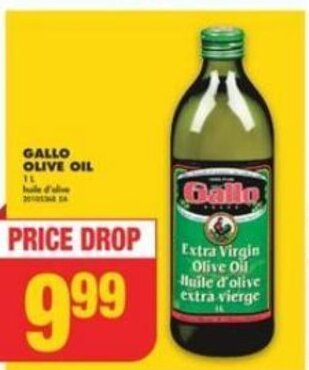 No Frills GALLO OLIVE OIL offer