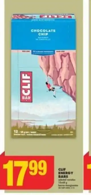 No Frills CLIF ENERGY BARS offer