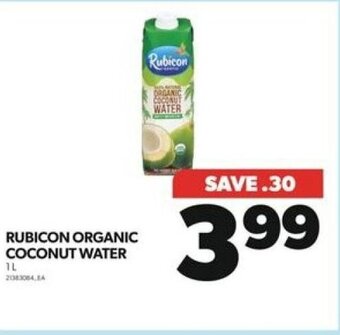 Real Canadian Superstore RUBICON ORGANIC COCONUT WATER offer