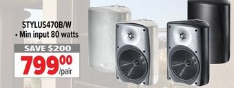 2001 Audio Video Paradigm weather resistant speakers offer