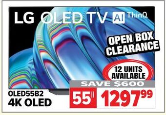 2001 Audio Video Lg 55 oled tv ai thinq offer