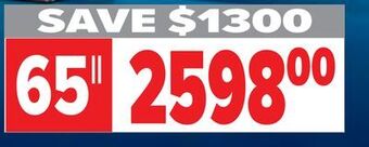 2001 Audio Video Samsung quantum hdr oled 4k 65|| offer