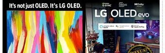 2001 Audio Video Lg oled evo offer