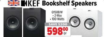 2001 Audio Video Kef bookshelf speakers offer