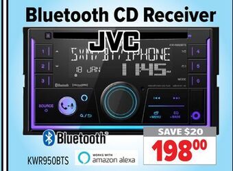 2001 Audio Video Jvc bluetooth cd receiver offer