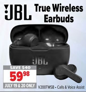 2001 Audio Video Jbl true wireless earbuds offer