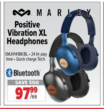 2001 Audio Video Marley positive vibration xl headphones offer