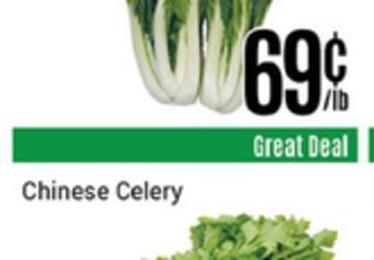Nations Fresh Foods Chinese celery offer