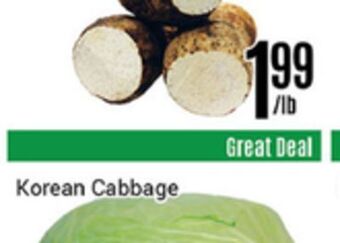 Nations Fresh Foods Korean cabbage offer