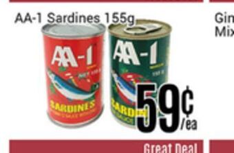 Nations Fresh Foods Aa-1 sardines offer