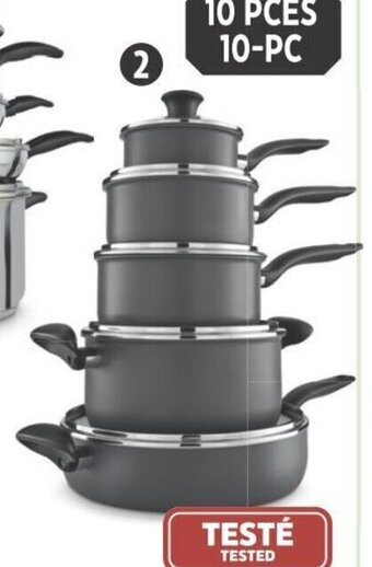 Canadian Tire Batterie de cuisine antiadhésive Titan offer