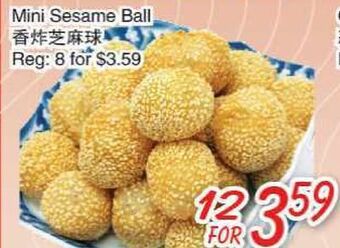 Foody Mart Mini sesame ball offer