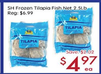 Sunny Food Mart Sh frozen tilapia fish net offer