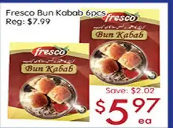 Fresco bun kabab