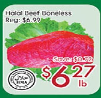 Sunny Food Mart Halal beef boneless offer