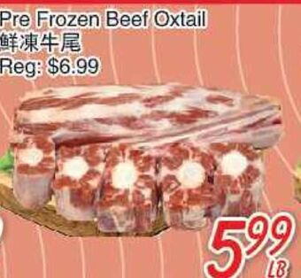 Foody Mart Pre frozen beef oxtail offer