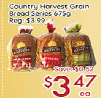Sunny Food Mart Country harvest grain bread series offer