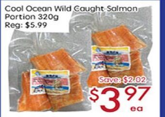 Sunny Food Mart Cool ocean wild caught-salmon portion offer