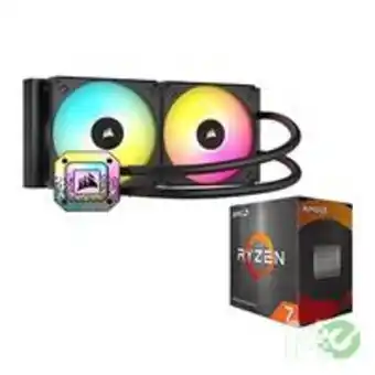 Memory Express Ryzen™ 7 5800x3d processor bundle w/ corsair icue h115i elite capellix xt aio liquid cpu cooler offer