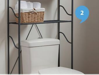 JYSK Alden over toilet shelf offer