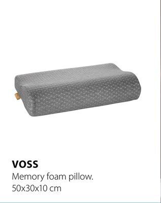 JYSK Voss memory foam pillow offer