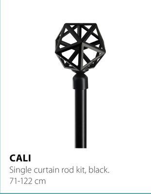 JYSK Cali single curtain rod kit offer