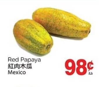 T&T Supermarket Red Papaya offer