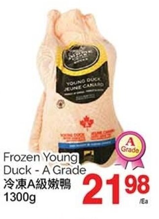 T&T Supermarket Frozen Young Duck - A Grade offer