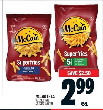 Metro MCCAIN FRIES offer