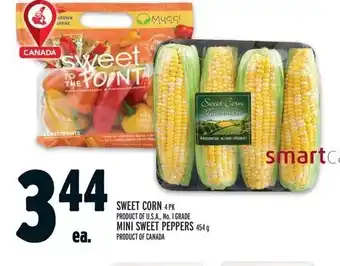 Metro SWEET CORN OR MINI SWEET PEPPERS offer