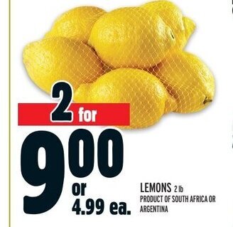 Metro LEMONS offer