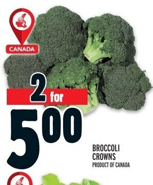 Metro BROCCOLI CROWNS offer