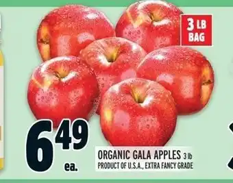 Metro ORGANIC GALA APPLES 3 lb offer