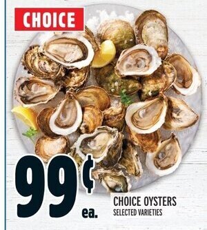 Metro CHOICE OYSTERS offer