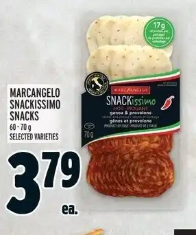 Metro MARCANGELO SNACKISSIMO SNACKS 60-70 g offer