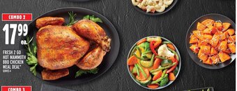 Metro FRESH 2 GO HOT MAMMOTH BBQ CHICKEN MEAL DEAL offer