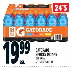 Metro GATORADE SPORTS DRINKS offer