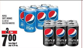 Metro PEPSI SOFT DRINKS offer