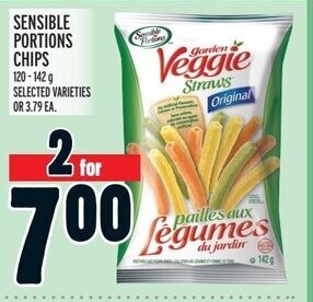 Metro SENSIBLE PORTIONS CHIPS offer