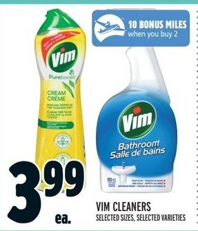 Metro VIM CLEANERS offer