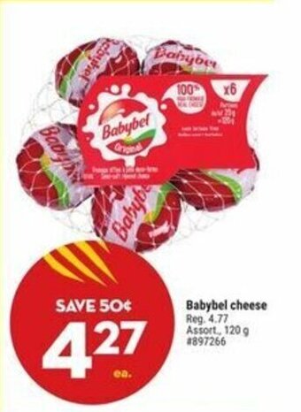 Giant Tiger Babybel cheese offer