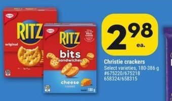 Giant Tiger Christie crackers offer