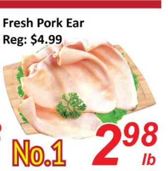 Seasons Foodmart Fresh pork ear offer