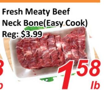 Seasons Foodmart Fresh meaty beef neck bone offer
